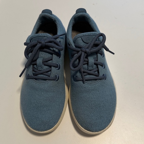 Allbirds blue woolrunner shoes sz 8 - Picture 2 of 7